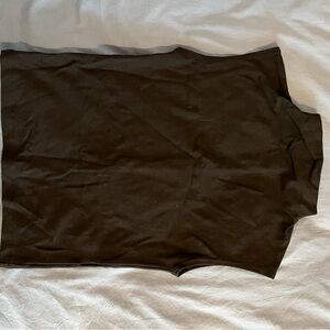 Madewell Black Sleeveless Top NWOT
